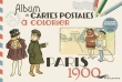 PARIS 1900 Album de cartes postales à colorier